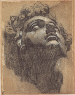 Head of Giuliano de' Medici (1479?1516), 1540s. Artist: Tintoretto, Jacopo (1518-1594)
