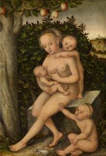 Charity, ca 1537. Artist: Cranach, Lucas, the Elder (1472-1553)