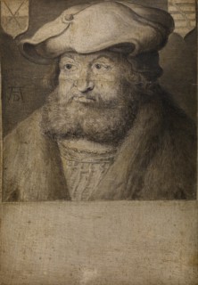 Portrait of  Frederick III, Elector of Saxony (1463-1525), c. 1525. Artist: Dürer, Albrecht (1471-1528)