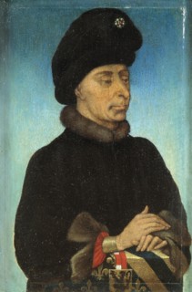 Portrait of John the Fearless, Duke of Burgundy, Mid of the 15th cen.. Artist: Netherlandish master