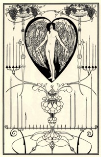 Illustration for The Mirror of Love by Marc-André Raffalovich, 1895. Artist: Beardsley, Aubrey (1872?1898)