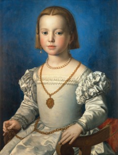 Portrait of Bia de' Medici, 1542. Artist: Bronzino, Agnolo (1503-1572)
