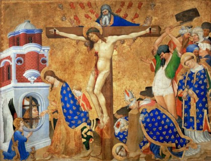 The Last Communion and Martyrdom of Saint Denis, 1415-1416. Artist: Bellechose, Henri (active 1415-1440)