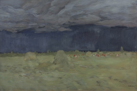Hay-making, 1900. Artist: Levitan, Isaak Ilyich (1860-1900)