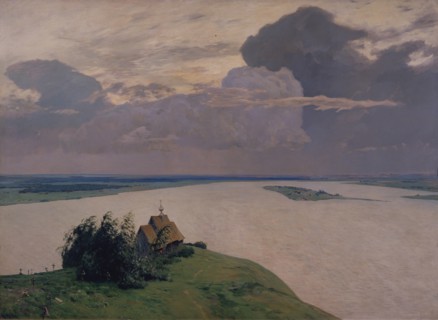 Over Eternal Peace, 1894. Artist: Levitan, Isaak Ilyich (1860-1900)