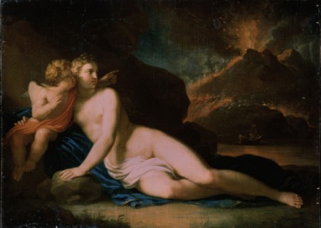 Venus and Cupid, 1804. Artist: Tischbein, Johann Friedrich August (1750-1812)