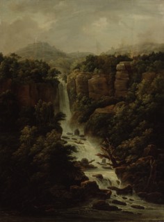 Cascade near the Papal palace in Rome. Artist: Matveyev, Fyodor Mikhailovich (1758-1826)
