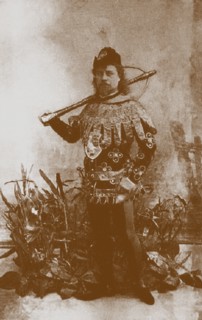Pavel Gerdt as Prince Siegfried in the Ballet Swan Lake, St. Petersburg, 1895 Artist: Anonymous
