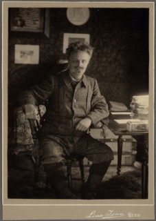 August Strindberg Artist: Jonn, Lina (1861-1896)