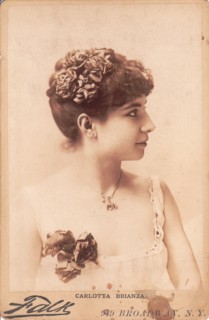 Carlotta Brianza Artist: Photo studio Benjamin J. Falk