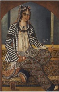 Portrait of a Lady. Artist: Baba, Mirza (active c.1795-c.1830)