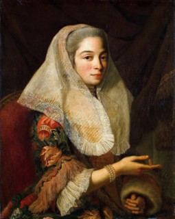 Portrait of a Young Maltese Lady. Artist: Favray, Antoine de (1706-1791)