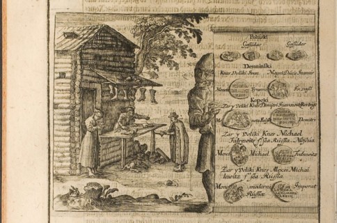 Money and Trade in Muscovy (Illustration from Travels to the Great Duke of Muscovy and the King of  Artist: Rothgiesser, Christian Lorenzen (?-1659)