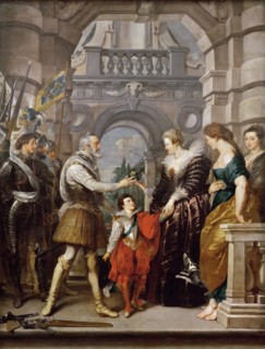 The Consignment of the Regency (The Marie de' Medici Cycle). Artist: Rubens, Pieter Paul (1577-1640)