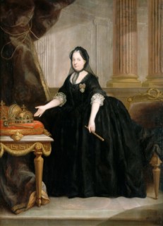 Portrait of Empress Maria Theresia of Austria (1717-1780). Artist: Maron, Anton von (1733-1808)