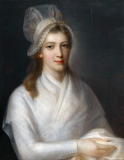 Portrait of Charlotte Corday (1768-1793). Artist: Hauer, Jean-Jacques (Johann Jakob) (1751-1829)