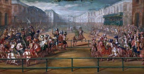 Le pompeux Carrousel des Galantes Amazones des Quatre Parties du monde. Artist: Martin, Jean-Baptiste (1659-1735)