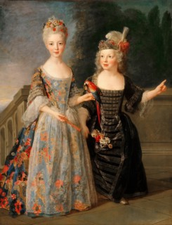 Catherine-Eléonore-Eugènie de Béthisy, future Princess of Montauban, and her brother Eugène de Béthi Artist: Belle, Alexis Simon (1674-1734)