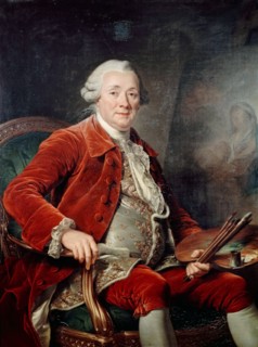 Portrait of Charles-Amédée-Philippe van Loo. Artist: Labille-Guiard, Adélaïde (1749-1803)