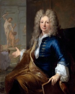Portrait of Louis Boullogne the Younger (1654-1733). Artist: Tocqué, Louis (1696-1772)