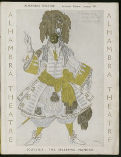 Title page of Souvenir program for Ballets Russes. Artist: Bakst, Léon (1866-1924)