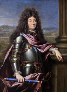 Louis XIV, King of France (1638-1715). Artist: Mignard, Pierre (1612-1695)