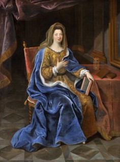 Françoise d'Aubigné, Marquise de Maintenon (1635-1719). Artist: Mignard, Pierre (1612-1695)
