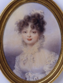 Grand Duchess Catherine Pavlovna of Russia (1788-1819), Queen of Württemberg. Artist: Isabey, Jean-Baptiste (1767-1855)
