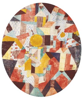 Full moon within walls. Artist: Klee, Paul (1879-1940)