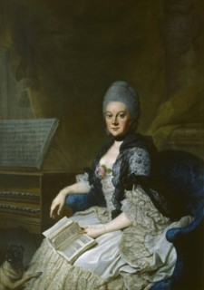 Duchess Anna Amalia of Brunswick-Wolfenbüttel (1739-1807). Artist: Ziesenis, Johann Georg, the Younger (1716-1776)