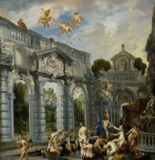Amor and Psyche. Artist: Jordaens, Jacob (1593-1678)