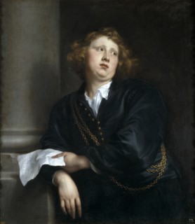 Portrait of the Composer and Organist Henricus Liberti (1610-1669). Artist: Dyck, Sir Anthony van (1599-1641)