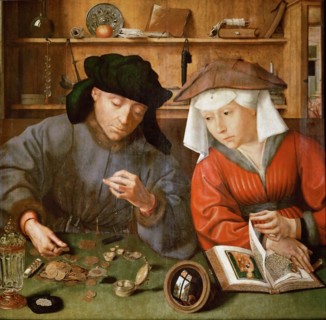 The Moneylender and his Wife. Artist: Massys, Quentin (1466?1530)