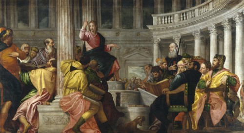 Christ among the Doctors. Artist: Veronese, Paolo (1528-1588)
