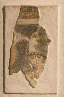 La Parisienne (from the Palace Complex of Knossos). Artist: Bronze Age culture