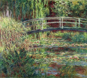 Waterlily Pond, Pink Harmony (Le bassin aux nymphéas, harmonie rose). Artist: Monet, Claude (1840-1926)