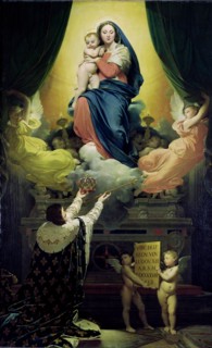 The Vow of Louis XIII. Artist: Ingres, Jean Auguste Dominique (1780-1867)