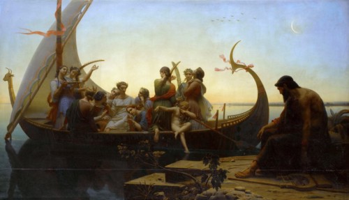 Lost Illusions (The Evening). Artist: Gleyre, Charles (1808-1874)