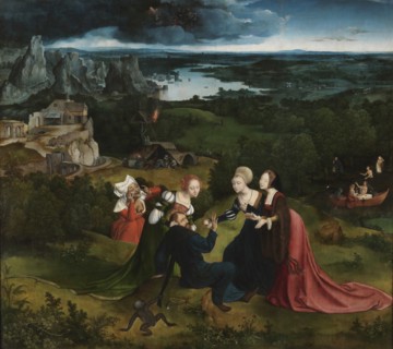 The Temptation of Saint Anthony. Artist: Patinir, Joachim (ca. 1480-1524)