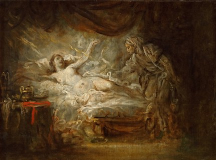 Jupiter and Aegina. Artist: Greuze, Jean-Baptiste (1725-1805)