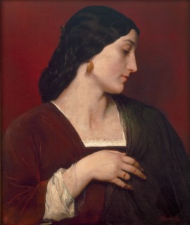 Nanna. Artist: Feuerbach, Anselm (1829-1880)