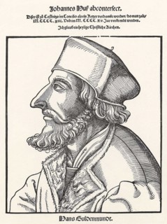 John Hus. Artist: Schoen, Erhard (1491-1592)