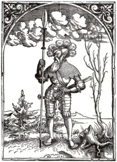 Knight in War Harness. Artist: Deckinger, Hieronymus (active 1562-1574)