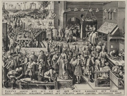 Justitia (Justice). Artist: Bruegel (Brueghel), Pieter, the Elder (ca 1525-1569)