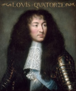 Louis XIV, King of France (1638-1715). Artist: Le Brun, Charles (1619-1690)