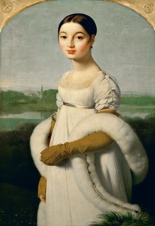 Mademoiselle Caroline Rivière. Artist: Ingres, Jean Auguste Dominique (1780-1867)
