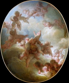 The Swarm of Cupids. Artist: Fragonard, Jean Honoré (1732-1806)