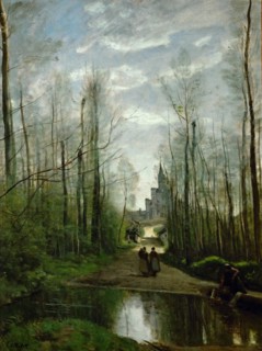 The Church of Marissel, near Beauvais. Artist: Corot, Jean-Baptiste Camille (1796-1875)
