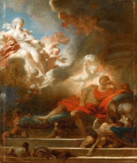 The Warrior's Dream of Love. Artist: Fragonard, Jean Honoré (1732-1806)