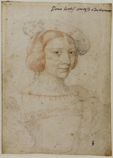 Beatrix Pacheco d'Ascalana, Comtesse d'Entremont. Artist: Clouet, Jean (c. 1485-1541)